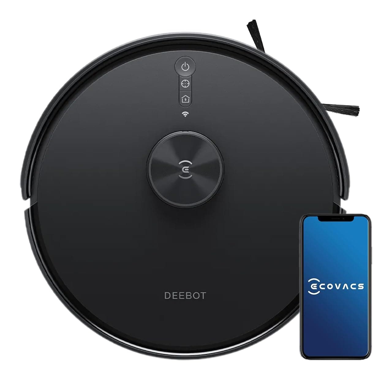 DEEBOT Y1 PRO 2 in 1 Robot Vacuum Cleaner & Mop, 6500 Pa Suction, 5200 mAh Battery, Wet & Dry Cleaning, Covers 3500+ Sq. Ft., Advanced Navigation & True Mapping, 320 Minutes Run-Time