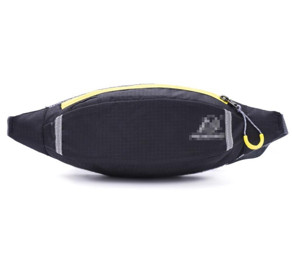 Men And Women Travel Sport Riding With Headphones Hole Pockets , black