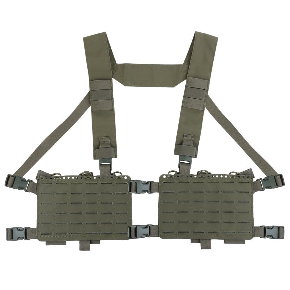 Chest Rig Quick Rlease Fit for MOLLE Mag Pouch Radio GP Bag