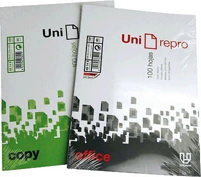 Unirepro 049149 - Multifunction Paper 100 Sheets, A4 Size, intese Colors