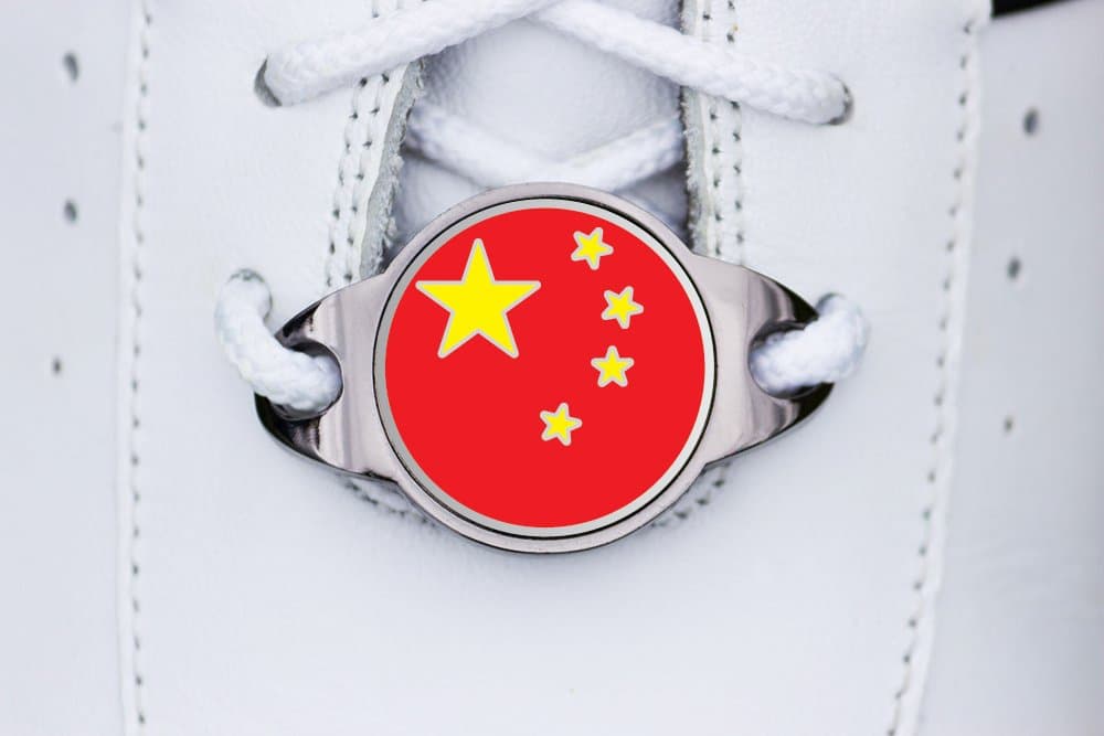 Shotmarkers China Flag Ball Markers