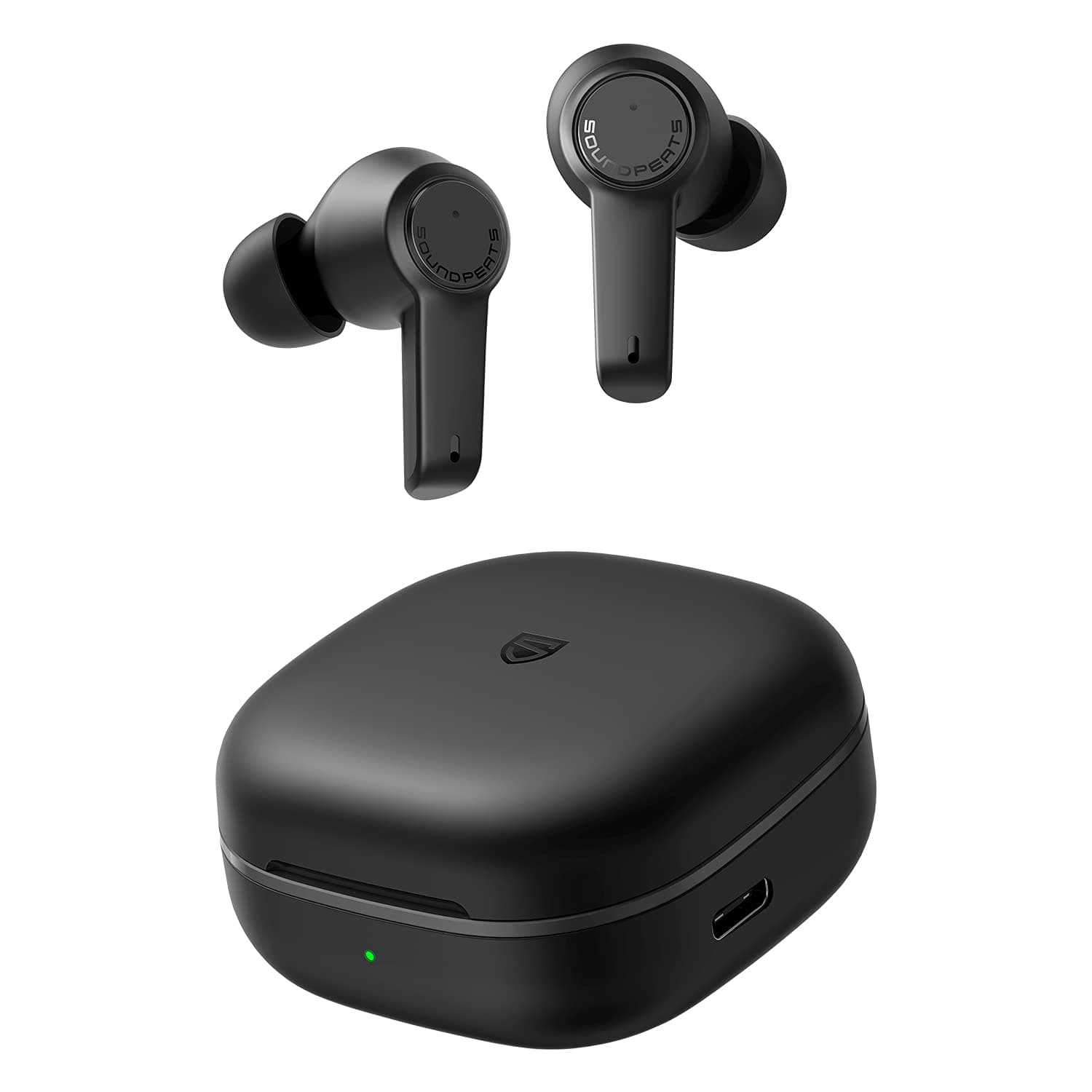 Wireless Earbuds, SoundPEATS T3 Active Noise Canceling with AI ENC, Bluetooth 5.2 in-Ear Headphones, ANC Earbuds for Clear Calls, Transparency Mode, Touch Control, Total 16.5 Hrs