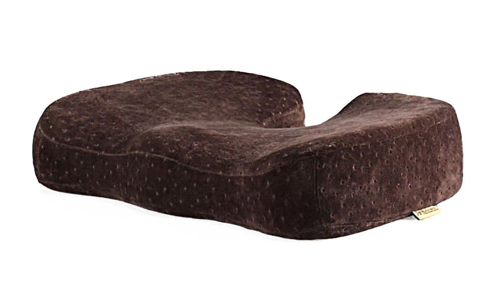 AWEN Coccyx Orthopedic Memory Foam Seat Cushion/seat Pad/chair Pad/ Chair Cushion/ Office Cushion/car Cushion/stool Cushion-relieve Spinal Compression Nerve Pain, Sciatica and Pressure Off Back and Legs-thickening Version-Size:15.7''11.5''3.5'' (browen)