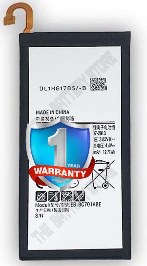Original EB-BC701ABE Battery for Samsung C7 PRO Model: EB-BC701ABE Battery with 1 Year Warranty****(Original Battery 00196)