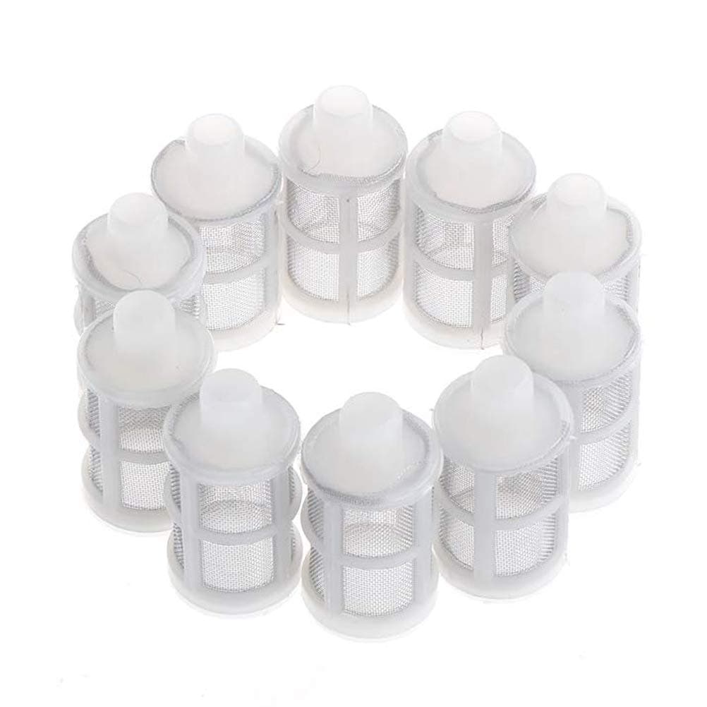 ZFFSC Bar Strainers - 10Pcs Stainless Steel Mesh Homebrew Inching Siphon Filter Wine Making Washer - Strainers Mesh Fine Strainers Beer Siphon Brew Filter Wine set