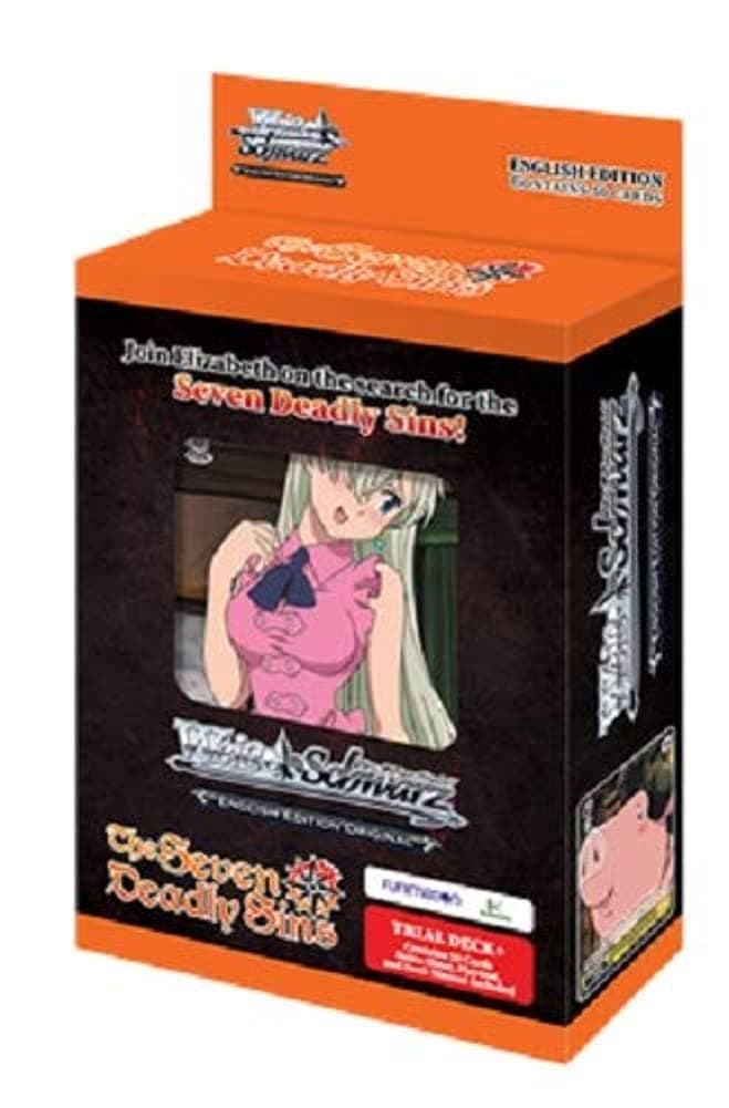 Bushiroad Weiss Schwarz The Seven Deadly Sins Trial Deck Plus - per Deck of 50 Cards