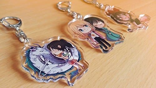 Studio Ghibli 【 Clear Acrylic Keychain 】 (Howl & Sophie (Howl's Moving Castle))