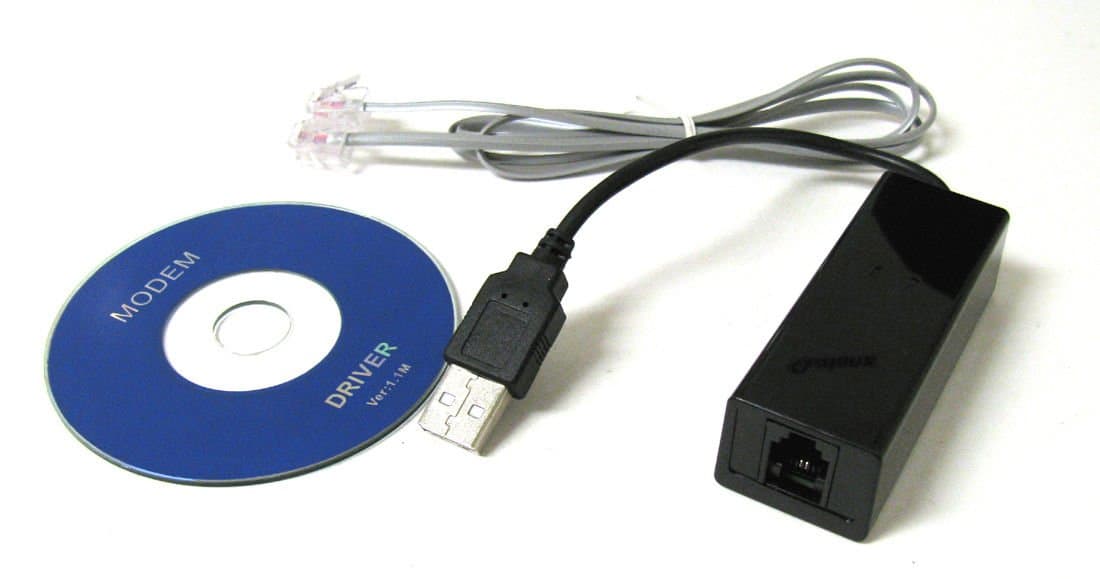 EopZol™ 56K USB V9.0 V.92 External Dial Up Voice Fax Data Modem for Window XP WIN7