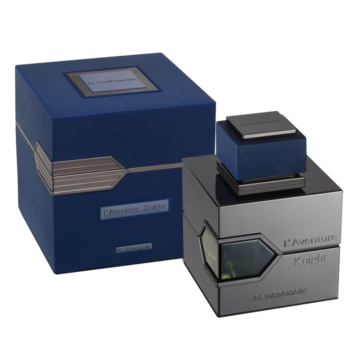 Al Haramain L’Aventure Knight Eau de Parfum Spray 100ml | Luxury Arabian Unisex Perfume | Long-Lasting Floral Oriental Fragrance with Bergamot, Violet & Musk | Elegant Gift Perfume for Women & Men