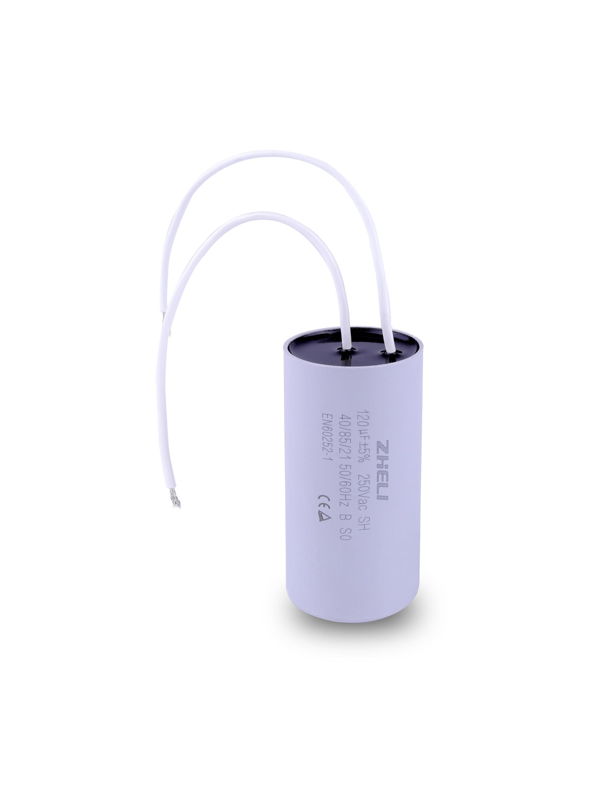 CBB60 120uF Motor Run Capacitor MFD 250VAC 50/60hz Cylindrical 125mm*47mm(120uF)