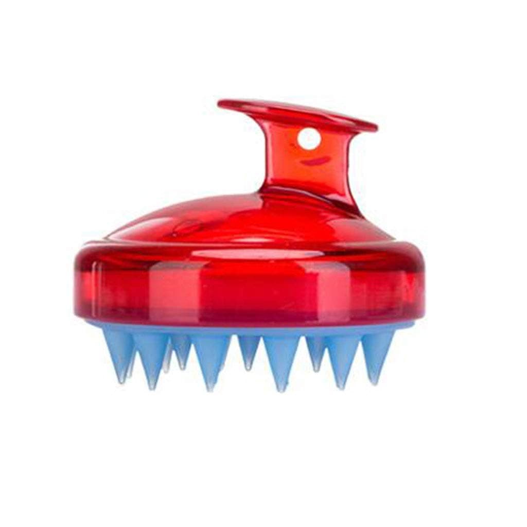 Vanity Planet Groove Rejuvenating Scalp Massager,Hair Scalp Brush Shampoo Massager,for Hair Growth,Massage Comb Scalp Massager Vibrating Brush(3-piece Set)-Purple,Red (color : Red)