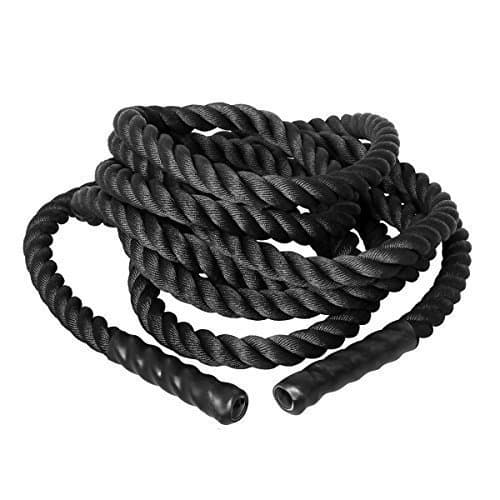 Battle Rope Swing Rope Climbing, CrossFit Training Strength Stamina and M Training Rope for Jumping Sports Rope Shock Rope Fitness Rope Snake Rope Boot camp 9 m, 12 m & 15 m/3.8 cm 5 cm