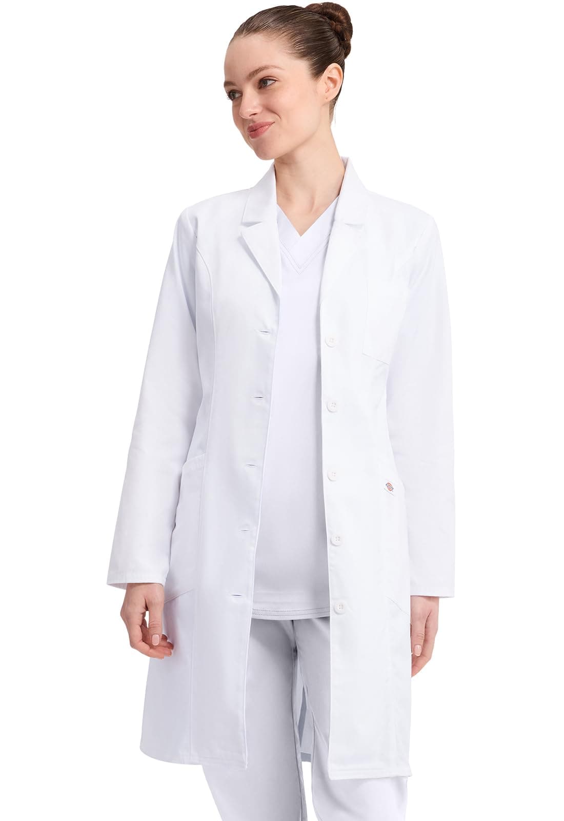 Dickies Contemporary Fit Women's 37" Twill Fitted Lab Coat 82401