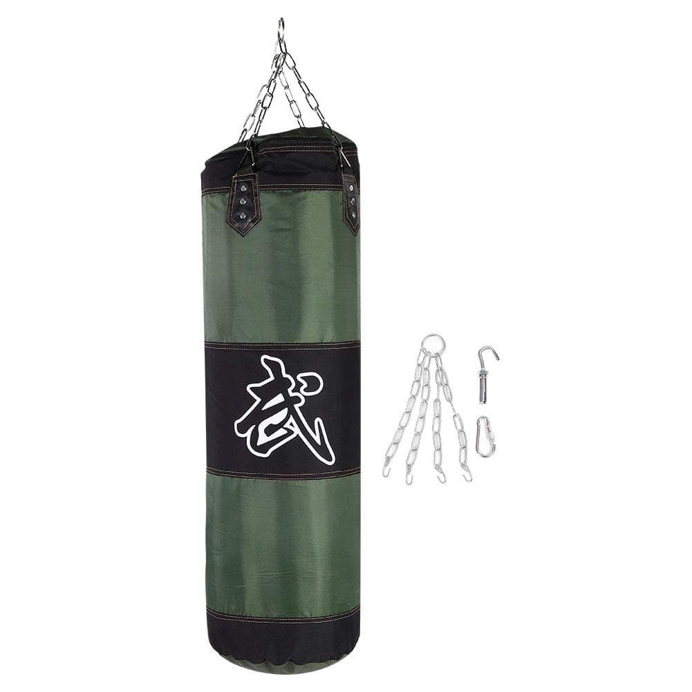 Dwawoo Punch Sandbag, Boxing Hook Kick Bag Boxing Training Equipment(1.2CM-Green) Martial Arts