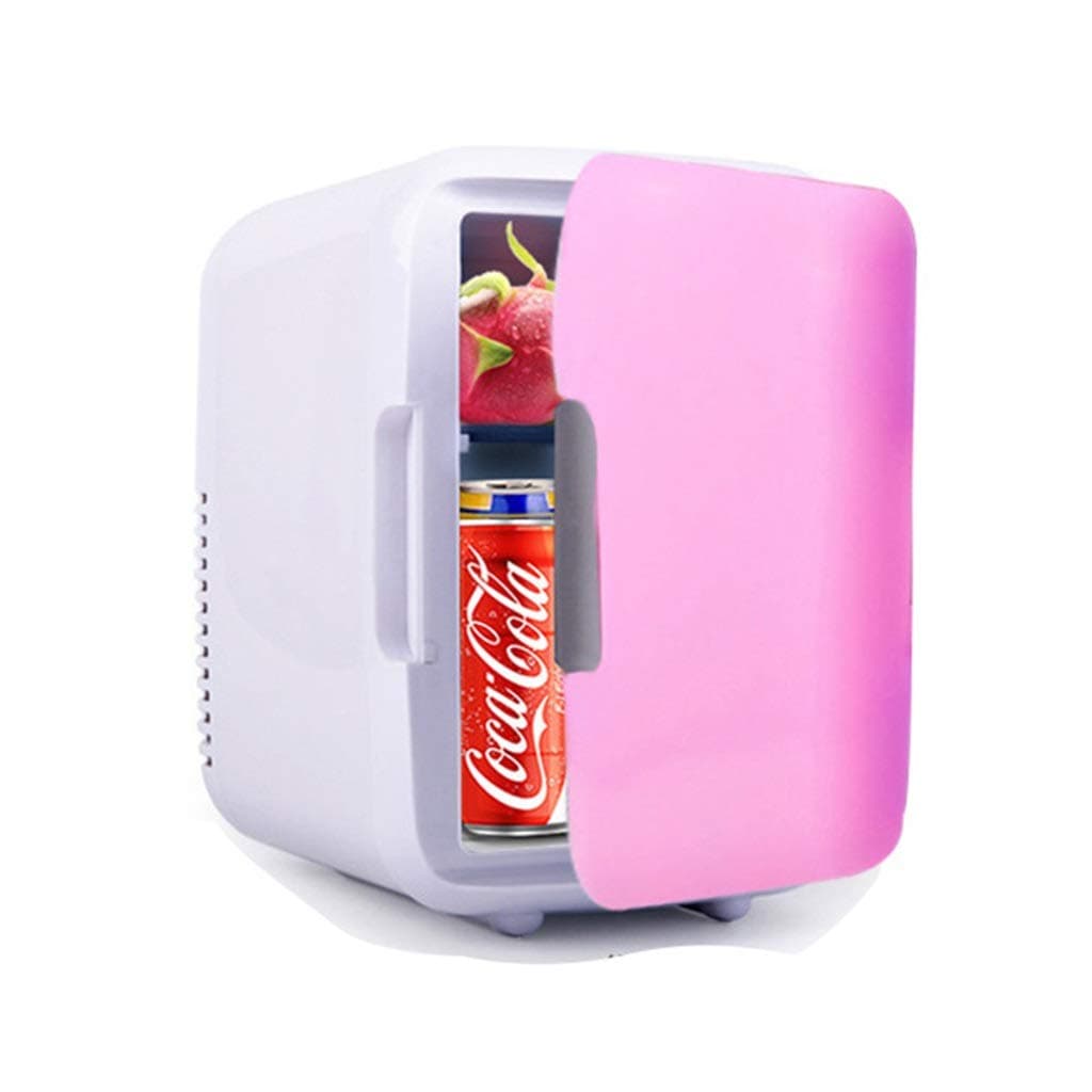 Refrigerator SHPING Car Mini Refrigerated Insulation 10L Large Capacity Household Portable Vertical (Color : Pink, Size : 17.523.24cm)