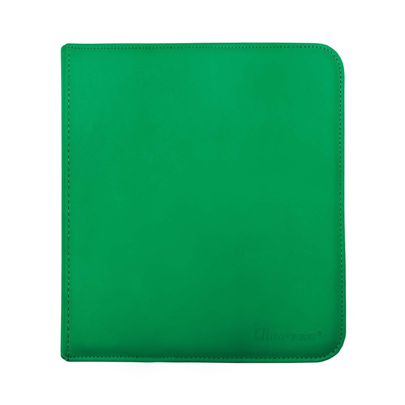 Ultra Pro12 Pocket Zippered Pro Binder - Green
