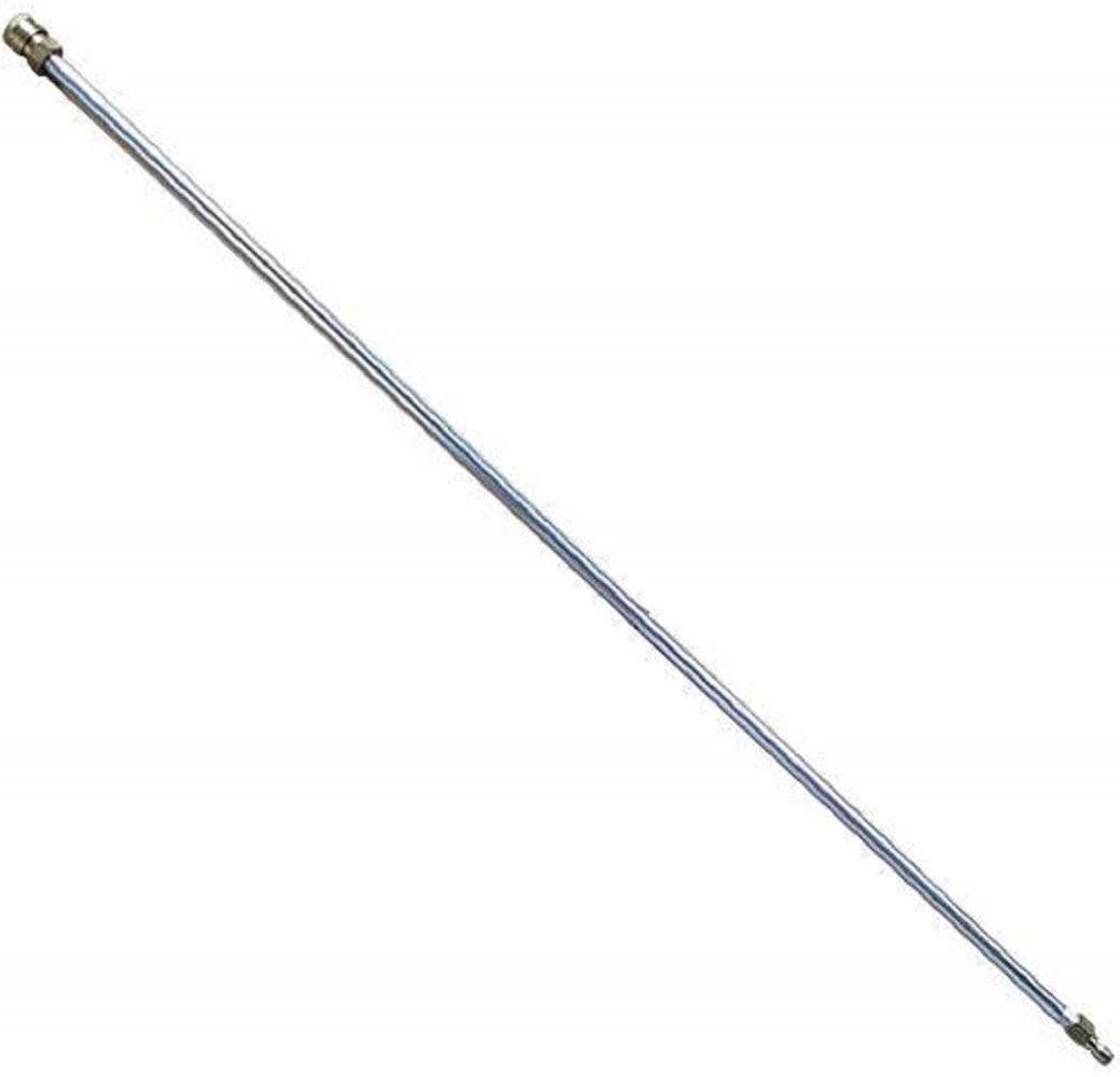 AR Annovi Reverberi 5230 96 Inch Extension Lance. M22 Quick Connect Fasten, Extends Cleaning 96 Inches, 4000 Max PSI, Aluminum, Outlet 1/4” Quick Connect, Compatible with Quick Connecting Lances