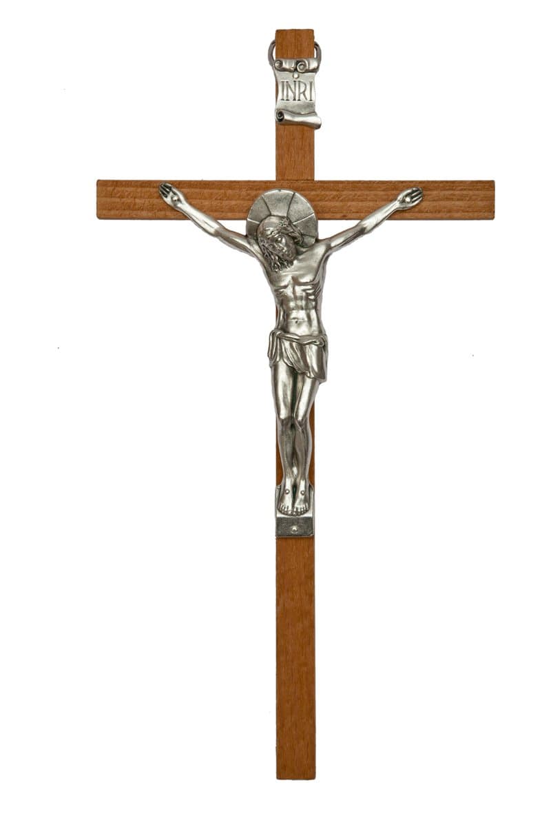 Wood Crucifix. 30cms Wood Cross Crucifix. Classroon Crucifix. Large Wood Cross. Large Crucifix