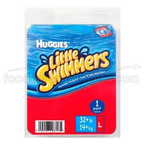 Convenience Valet Huggies Little Swimmers Diaper, Size 4-20 per case.