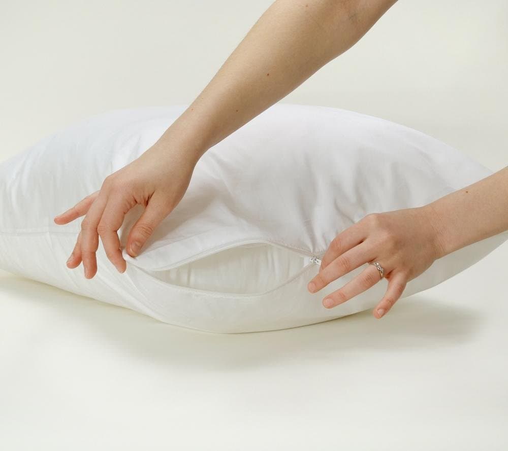 Allersoft Cotton Dust Mite & Allergy Control Queen Pillow Cover Only (pack-2)