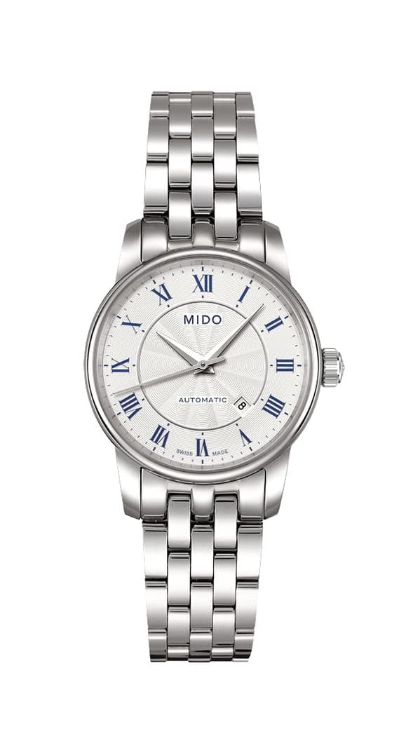 MIDOBaroncelli M7600.4.21.1 Women's Watch Analogue Automatic Stainless Steel, Silver, Bracelet, Silver, Bracelet