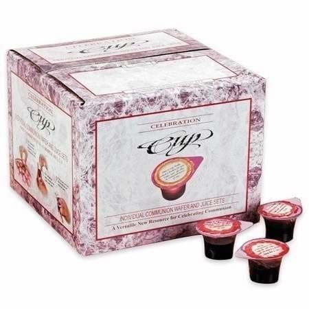 Compakmanies 91251 Communion44; Celebration Cup Prefilled Juice And Wafer Box by Compak Comanies44; LLC.
