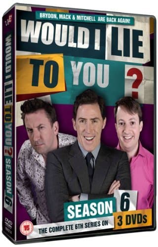 Would I Lie to You? (Complete Series 6) - 3-DVD Box Set ( Would I Lie to You? - Complete Series Six ) [ NON-USA FORMAT, PAL, Reg.0 Import - United Kingdom ]