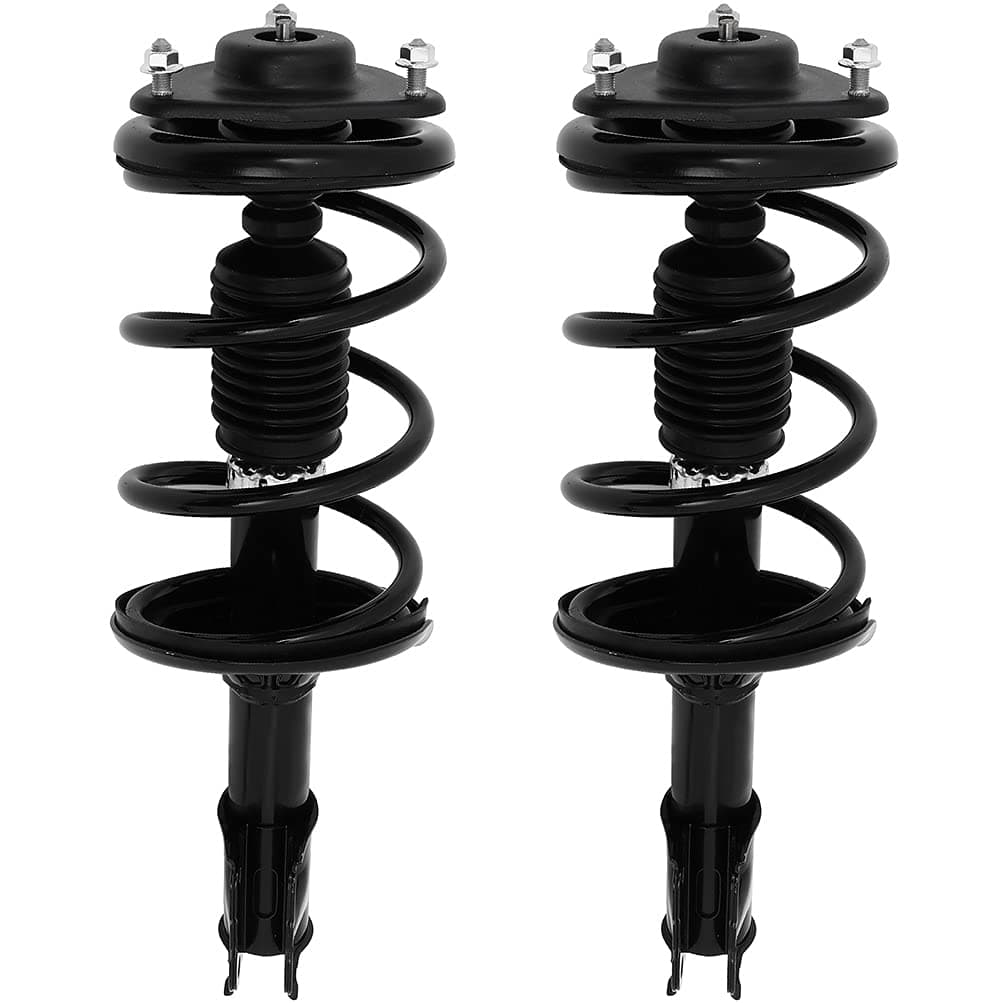 AUTOMUTO Strut Spring Assembly Front Pair struts and Shock Absorber for Mitsubishi Lancer 2002-2007 replacement for 172142