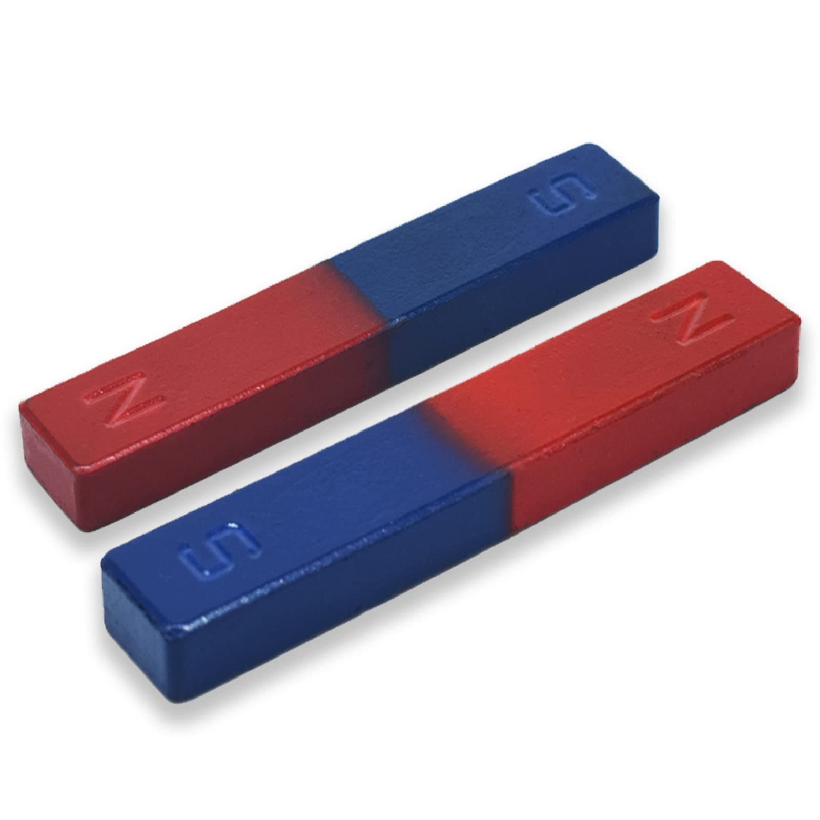 Anjing Science Magnet for Kids Bar Magnet Small with North South Identified for Students Teachers Science Experiment Physics Education Toys 2Pcs