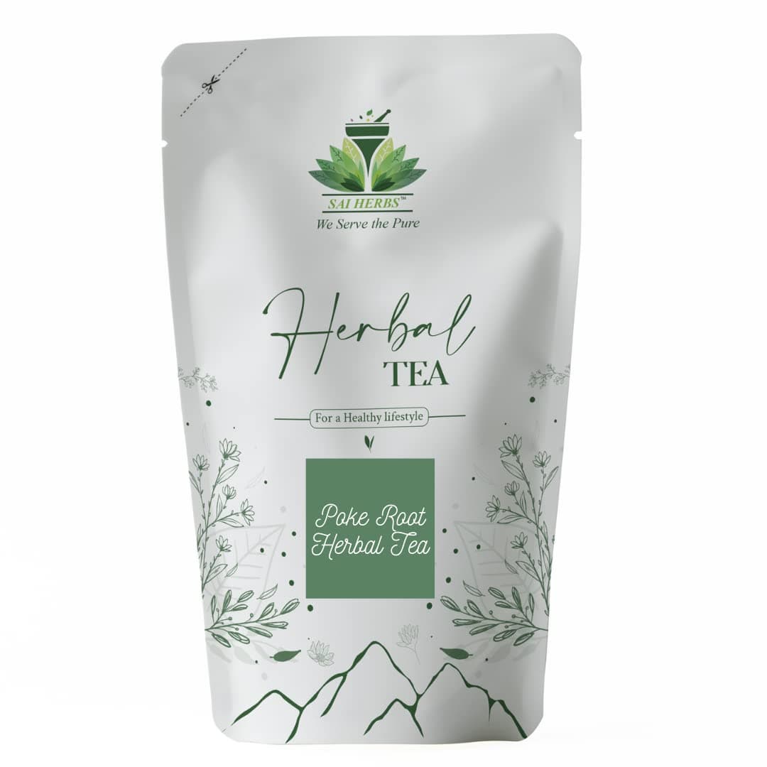 SAI HERBS Poke Root Herbal Tea - Phytolacca Americana - Pure & Natural - Luxury Herbal Tea (250 Grams)
