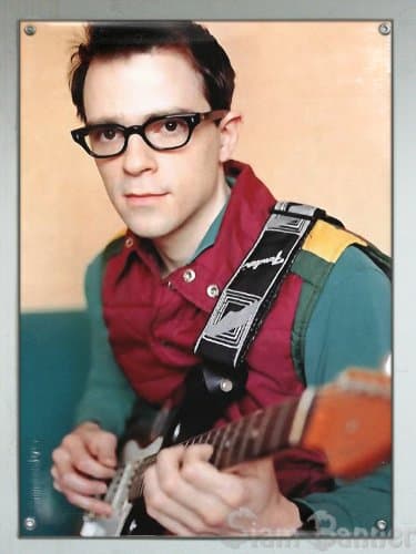 New! WEEZER Rivers Cuomo Vinyl Banner Poster 27x41"