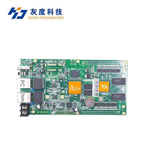 HUIDU HD-A30+ 1024512 2048256 Asychronous full color LED screen display sign board control card without wifi module Only work with HD-R500 HD-R501 HD-R501E