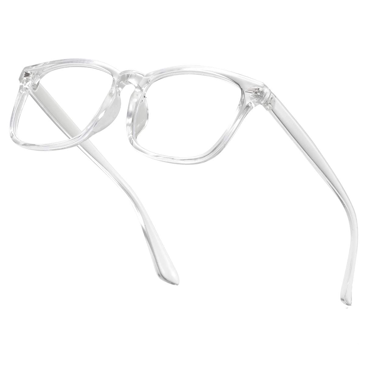 Unisex Stylish Square Non-Prescription Eyeglasses Clear Lens Glasses