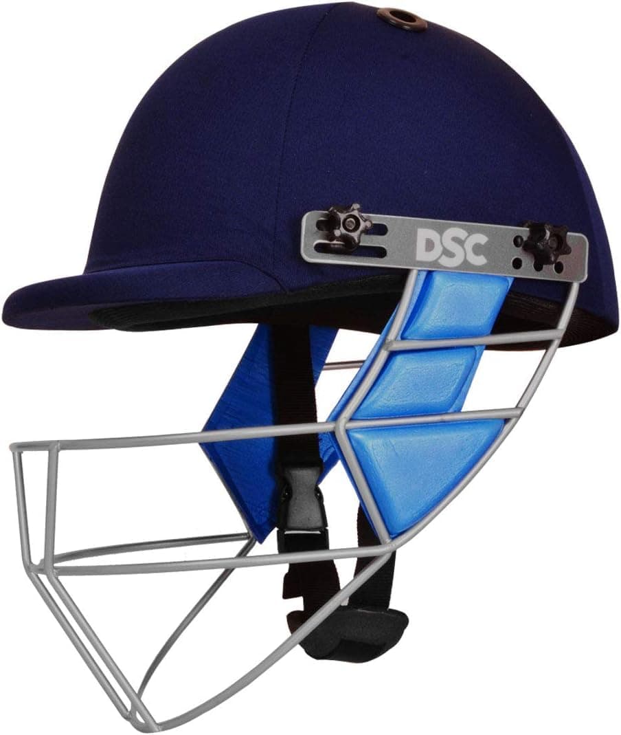 DSC Guard Cricket Helmet – Lightweight, Durable Polypropylene Shell, Adjustable Steel Grill