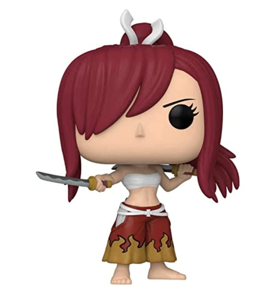 Pop! Animation: Fairy Tail - Erza Scarlet - Collectable Vinyl Figure - Gift Idea - Official Merchandise - Toys for Kids & Adults - Anime Fans - Model Figure for Collectors and Display