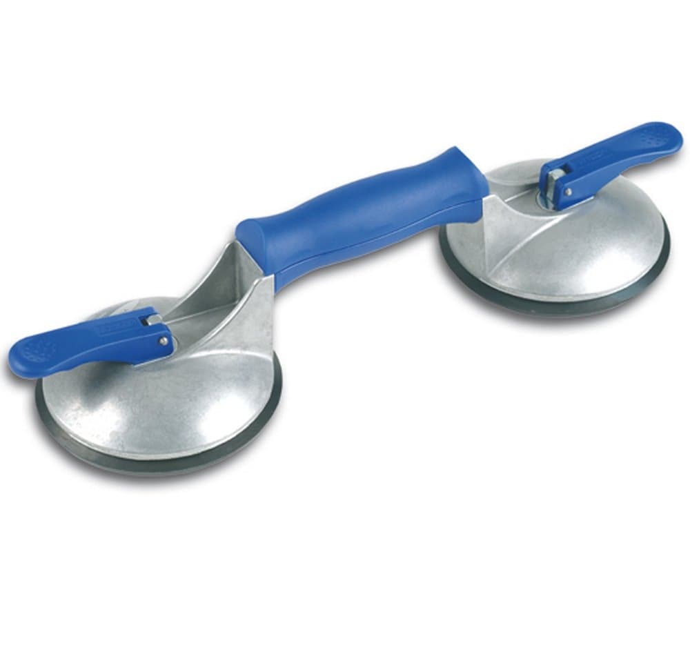 blue line 2 Cup Suction Lifter Handle Lengthwise BO 602.42BL