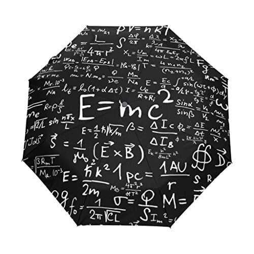 EnnE Umbrella Math Compact Travel Umbrella Rain Windproof Lightweight Foldable Umbrella Easy Carrying