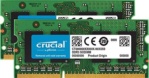 Crucial 8GB Kit (4GBx2) Upgrade for a Apple iMac 2.66GHz Intel Core 2 Duo (24-inch - DDR3) MB418LL/A System (DDR3 PC3-8500, Non-ECC,)