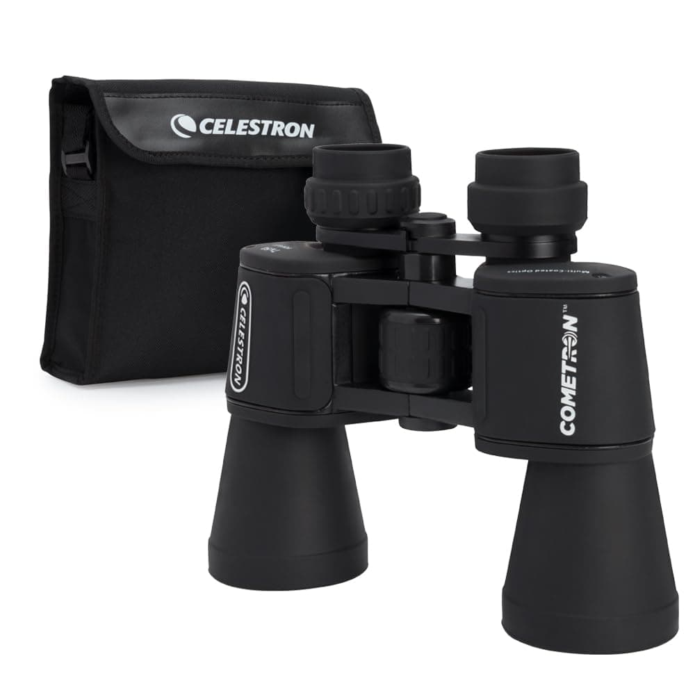 71198 Cometron 7x50 Porro Prism Binoculars, Black