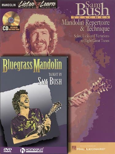 Sam Bush Teaches Mandolin Repertoire & Technique/ Bluegrass Mandolin (Listen & Learn) Paperback – 1 Mar. 2009
