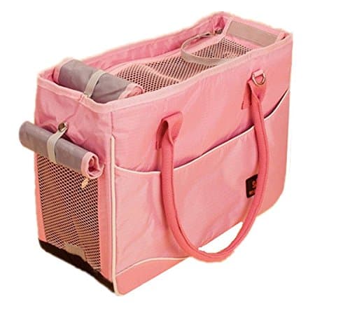 ScientistPet Candy Colorful Shoulder Bag Dog Carrier Pink,S