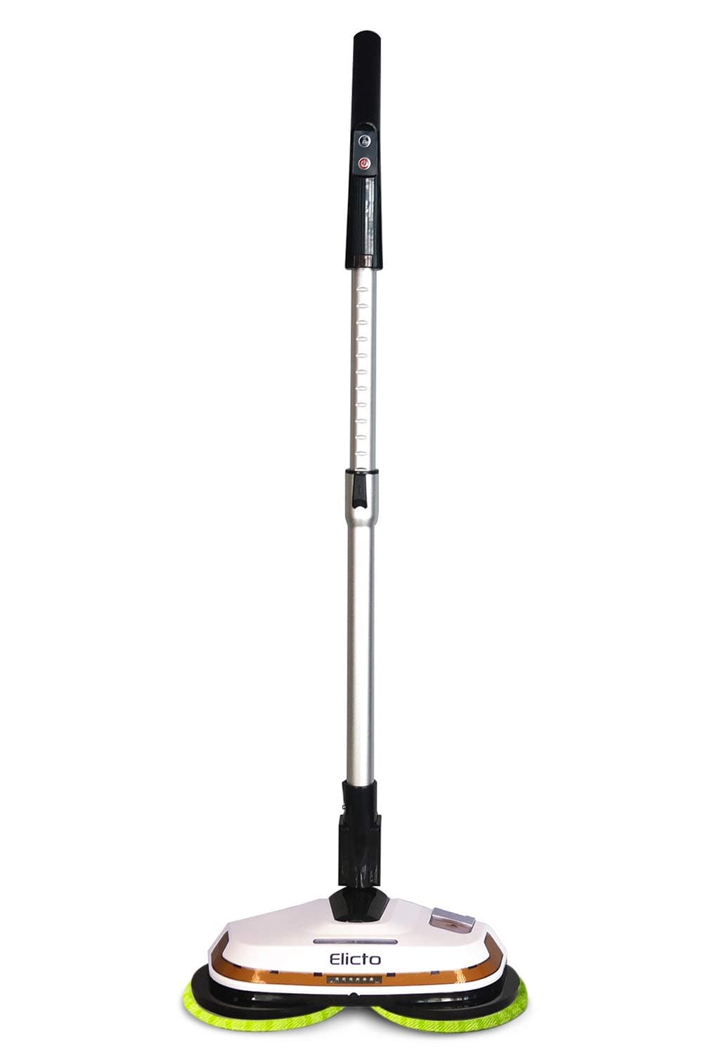 ES-500 Corded Electronic Spin Mop and Polisher, Dual Spin Technology, Water Spray Feature with 2 Sets of Resuable Microfiber Mop Heads for Indoor and Outdoor Use