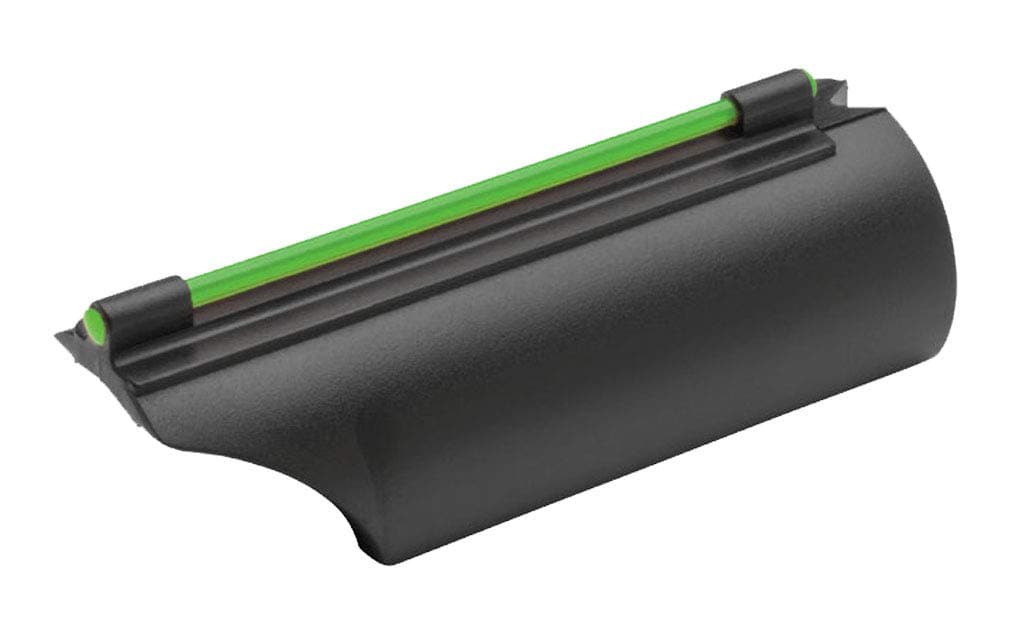 TruGlo Low-Profile Universal Home Defense Fiber Optic Front Shotgun Sight Fits 12-20 Ga, Red/Green
