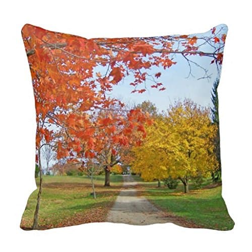 Autumn Leaves Fall Pillow