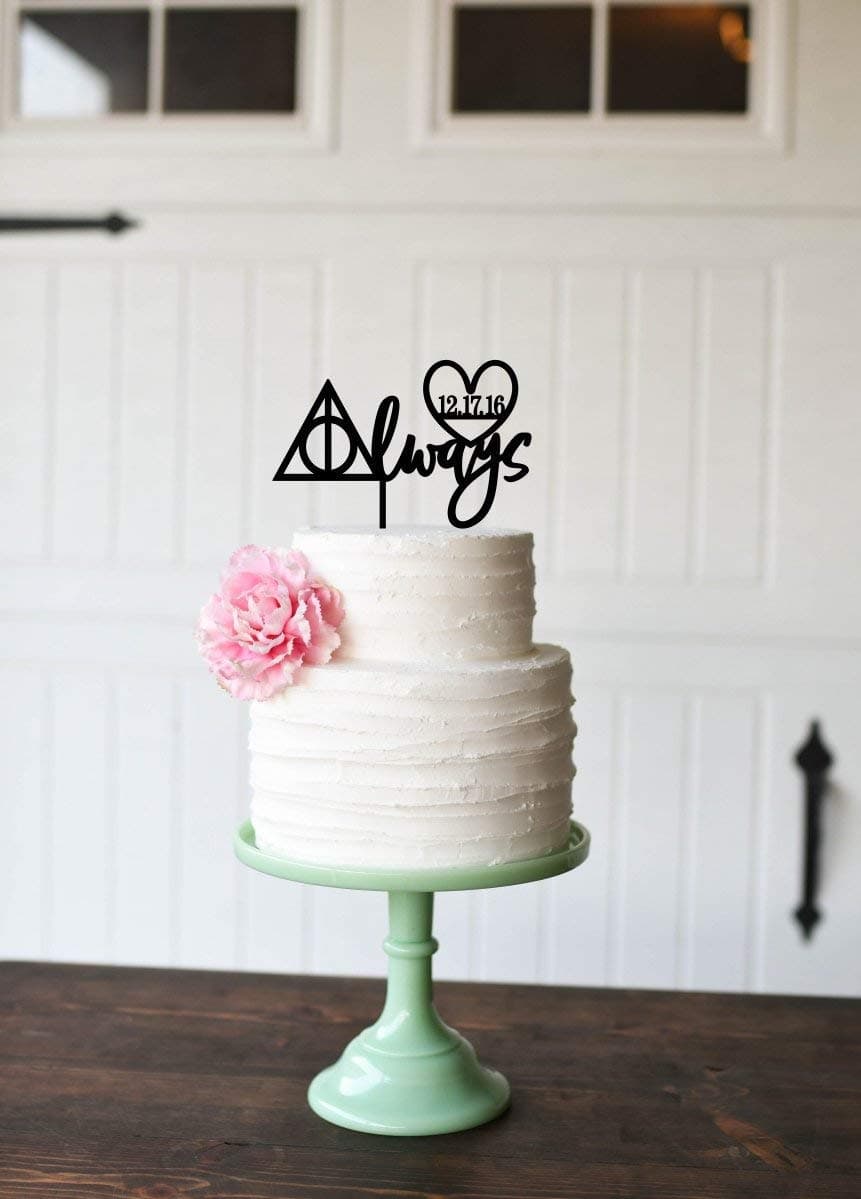Harry Potter Wedding Cake Topper Always Cake Topper Cake Topper for Harry Potter Wedding Cake After All This Time Always Cake Topper