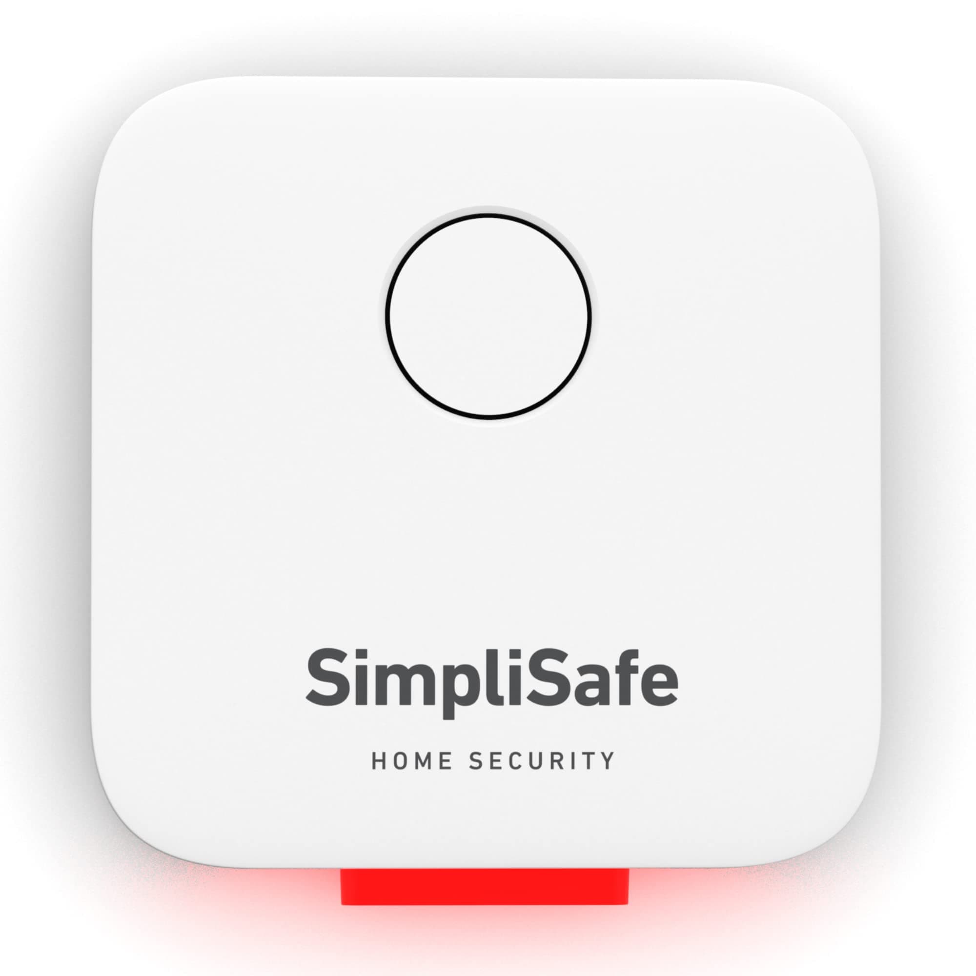 Bell Box - Wireless External Siren with 105db Alarm and Red Flashing LED Security Light Deterrent. Compatible with SimpliSafe Home Security System Only