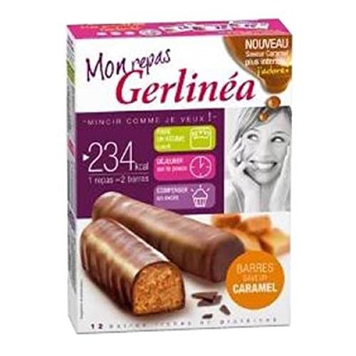 Gerlinéa bar meals caramel 372g - ( Unit Price ) - Gerlinéa barres repas caramel 372g