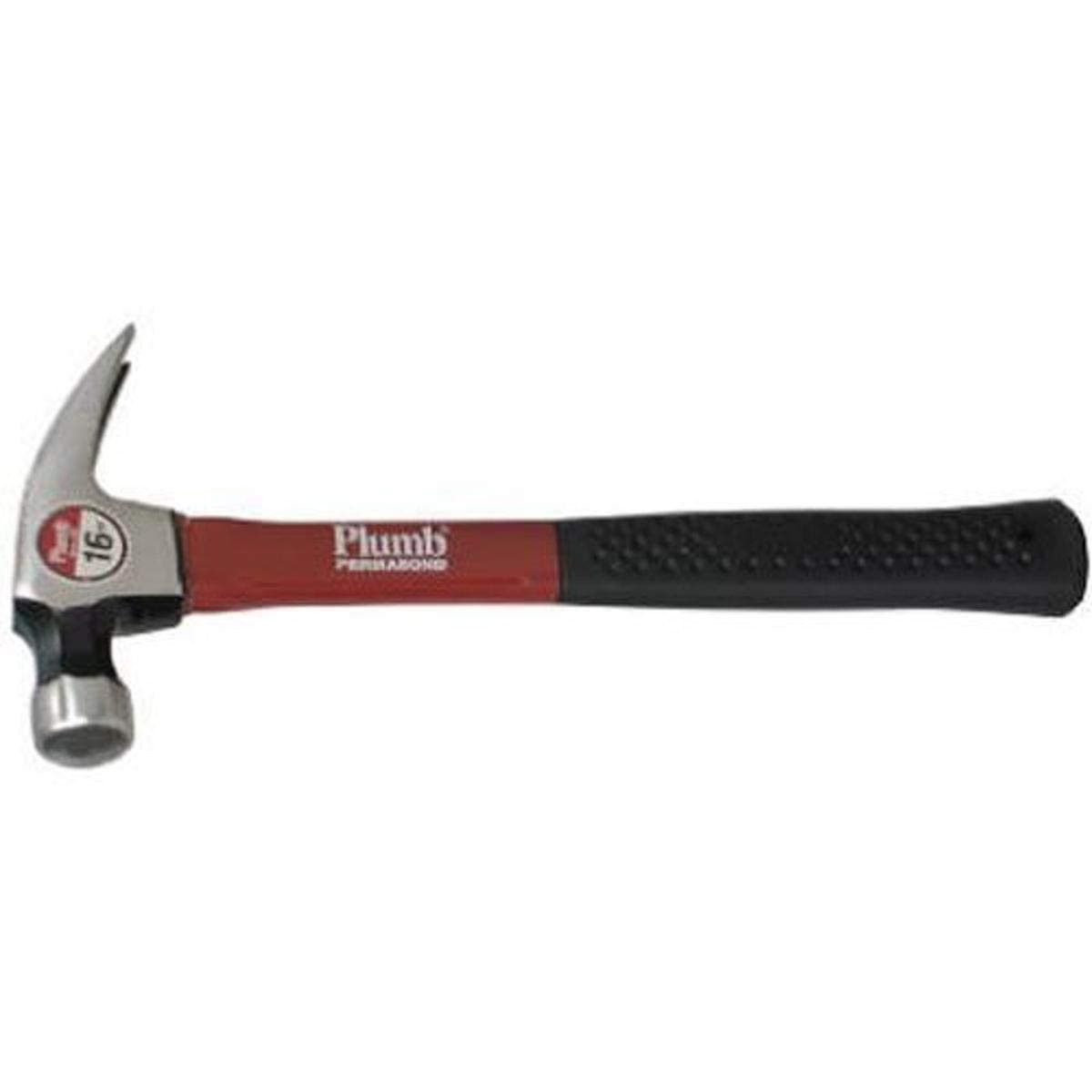 Plumb 16 oz. Regular Rip Claw Hammer with Fiberglass Handle - 11419