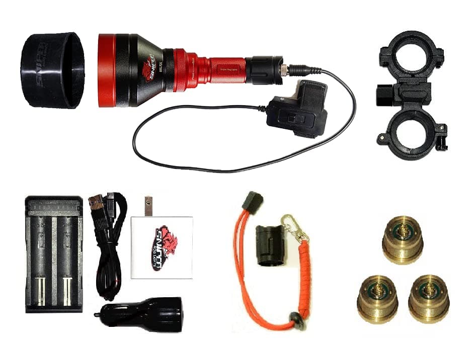 Sniper Hog Lights 66LRX Kit with 3 Colors (Red,Green,White)