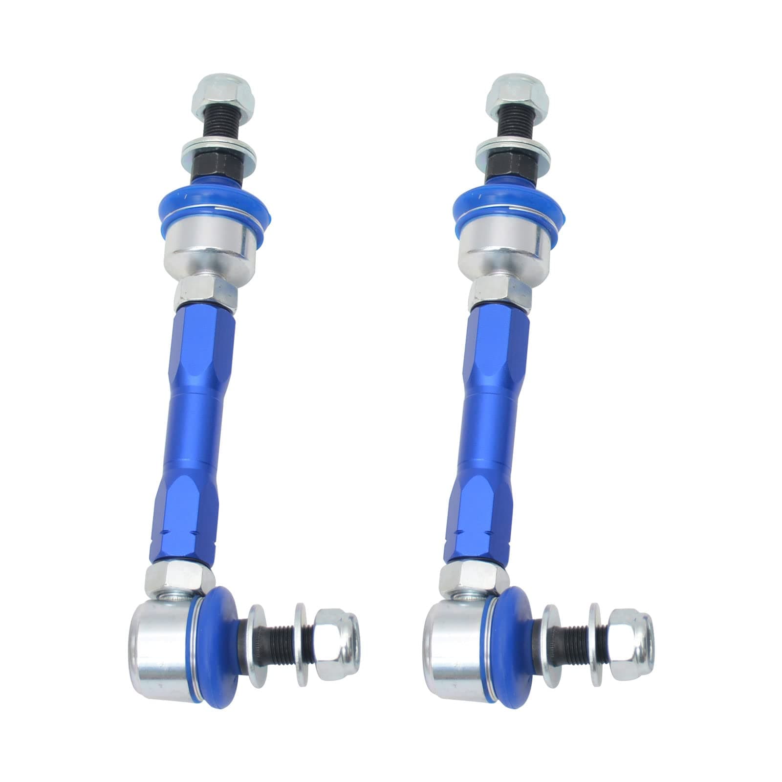 Rear Adjustable Stabilizer Sway Bar Link Kit Fit for FJ CRUISER GSJ1 / LAND CRUISER PRADO 120 150,12mm Ball Joint Adjustable Suspension Kit